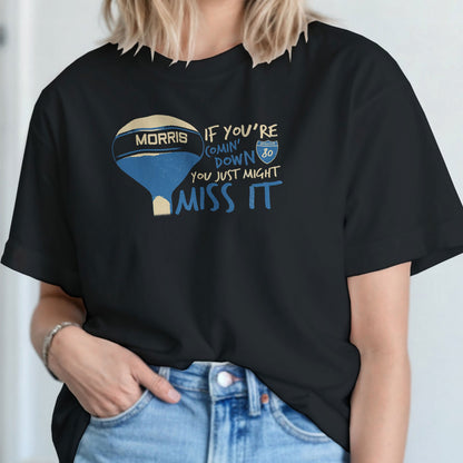 Raine Christian "You Just Might Miss It" Women's Heavyweight Crewneck T-shirt