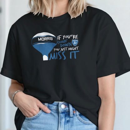 Raine Christian "You Just Might Miss It" Women's Heavyweight Crewneck T-shirt