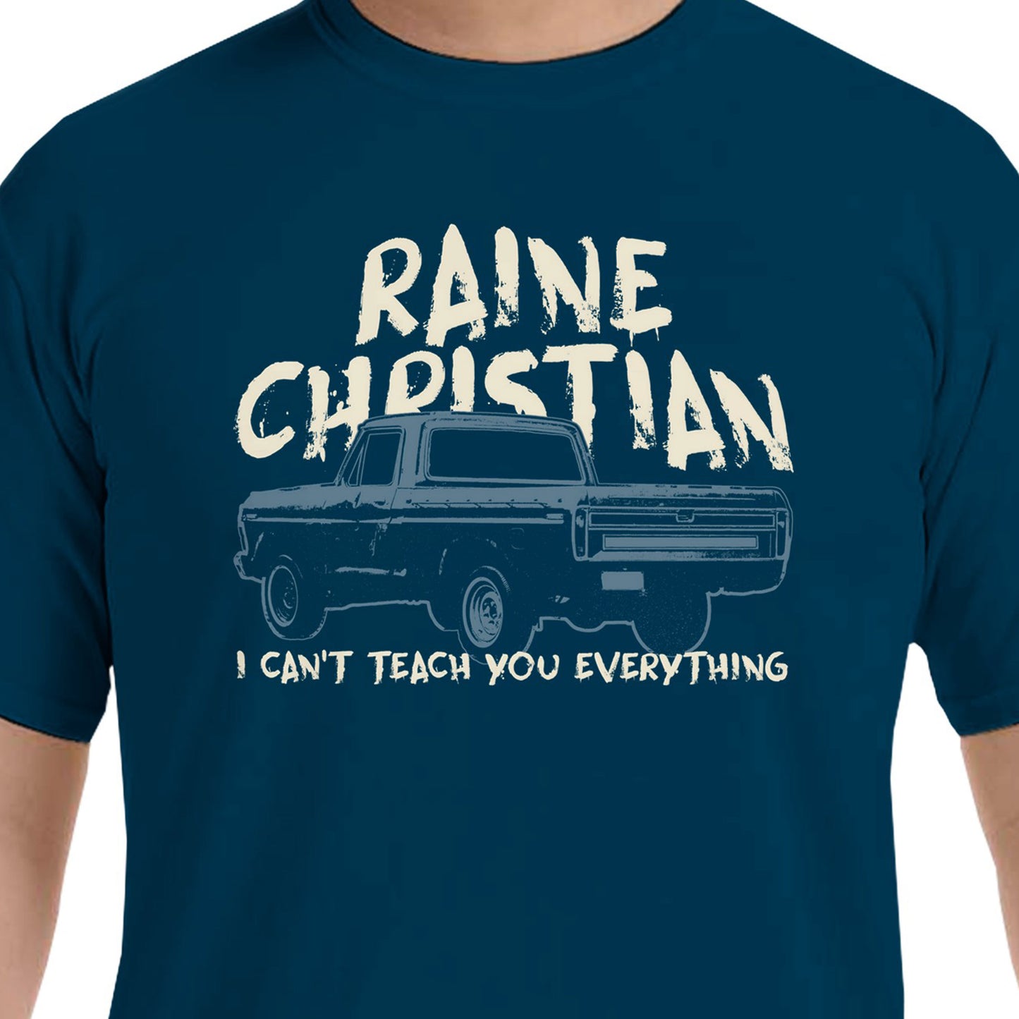 Raine Christian Heavyweight Crewneck TEACH YOU EVERYTHING T-Shirt