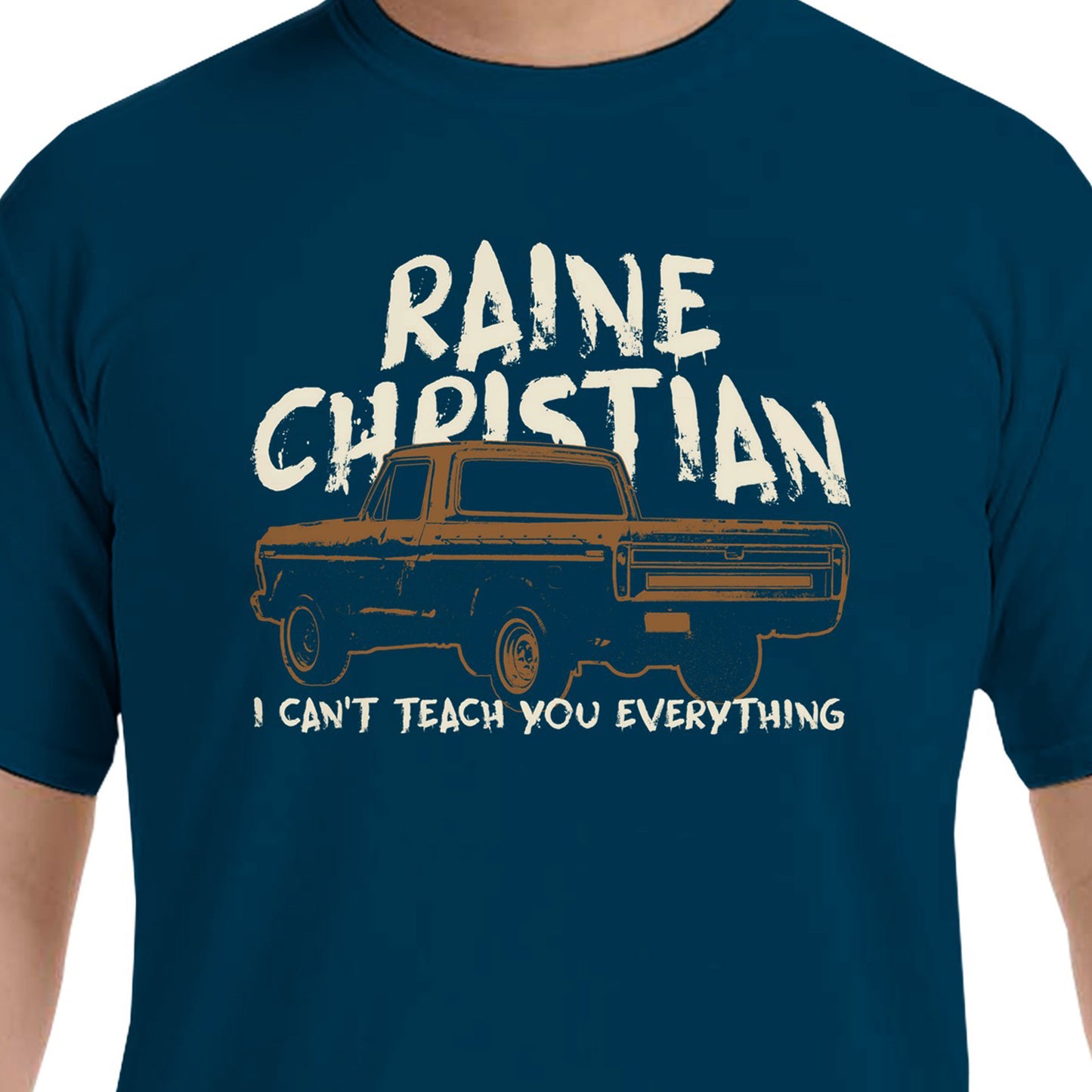 Raine Christian Heavyweight Crewneck TEACH YOU EVERYTHING T-Shirt