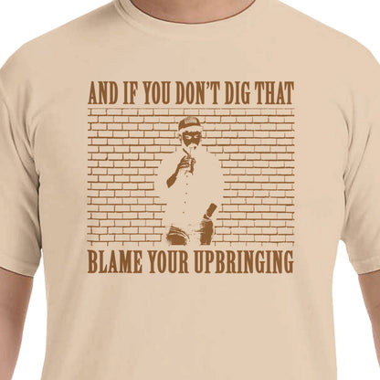 Raine Christian BLAME YOUR UPBRINGING Crewneck T-Shirt